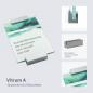 Preview: Tuerschild Vitrum A aus Glas DIN A5
